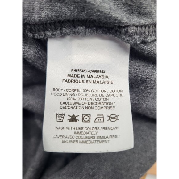 Nike Sportswear Club Pullover Hooded Shirt Gray Men's SZ M BV2746 *flaw - Picture 8 of 9